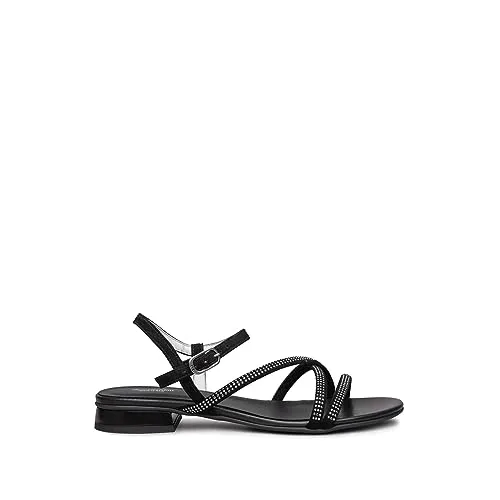 Nero Giardini Damen Sandale Größe 40 EU - Wanderschuhe aus hochwertigem Leder, mit offener Schuhspitze und Schnallenverschluss – ideal für Komfort und Stil bei Ihren Outdoor-Abenteuern.