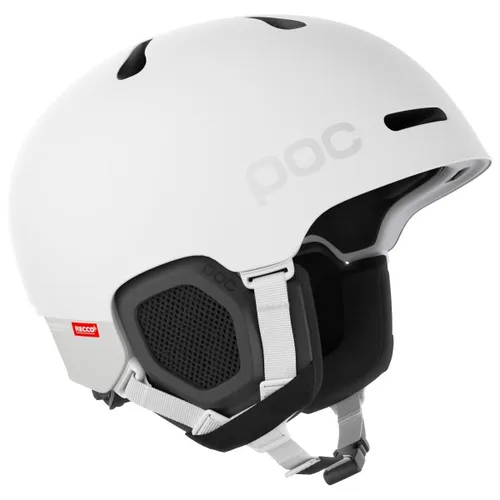 POC Fornix BC Helm XS-S, hydrogen white matt - Ski- und Snowboardhelm mit MIPS für zusätzlichen Schutz bei Rotationsstürzen und integrierter twICEme NFC Medical ID für schnelle medizinische Hilfe. Ideal für leidenschaftliche Mountainbiker.