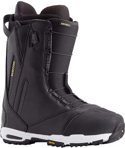 BURTON DRIVER X Boot 2026 black - Größe 43 - Der BURTON DRIVER X Boot 2026 in Schwarz (Größe 43) bietet außergewöhnliche Reaktionsfähigkeit und Komfort. Ideal für anspruchsvolle Snowboard-Abenteuer mit griffiger Vibram Außensohle und innovativer Wärmeisolierung.
