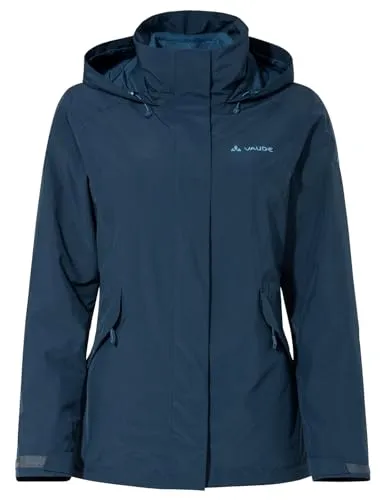 Vaude Damen Women's Rosemoor 3in1 Jacket II - Funktionsjacke für Damen mit 3-in-1-Design: wetterfest, atmungsaktiv und ideal für Wandern oder Alltag. Nachhaltig produziert mit bluesign-zertifizierten Materialien.