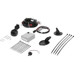 Elektrosatz 7-pol für HYUNDAI Grand Santa Fe 2013-2018 - Fahrzeugspezifischer Elektrosatz mit Blinkerüberwachung, inkl. Montagematerial für einfache Installation, ideal für Anhängerkupplungen.