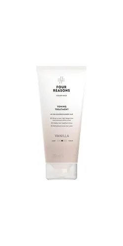 Four Reasons Haarmaske Color Mask Toning Treatment Vanilla 200ml - Coloration - Intensive Haarmaske für strahlende Farben, die das Haar pflegt und vor Farbverlust schützt.