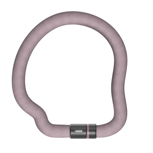 ABUS Kettenschloss Goose Lock 6206K/110 rosemauve - Fahrradschloss aus robustem Stahl, 110 cm lang, idealer Schutz für Ihr Fahrrad in stilvollem Rosaton.