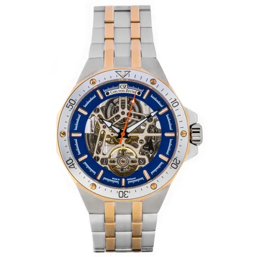 Carl von Zeyten CVZ0094RBLM Automatik Urberg Armbanduhr - Herren Armbanduhr mit Saphirglas, 100 m wasserdicht und mechanischem Uhrwerk. Limitierte Auflage mit elegantem Design und Sichtboden.