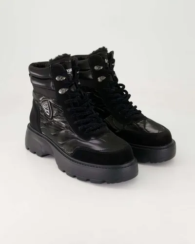Blauer USA Blanca Damenschuhe Schnürstiefel Schwarz - Wanderschuhe mit warm gefüttertem Innenleben, ideal für kühle Tage und Outdoor-Aktivitäten, in Schuhgröße 36 EU erhältlich.
