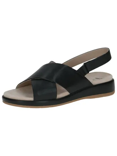 Caprice Damenschuhe Sandalen Hoch Sandalette Schwarz - Wanderschuhe mit bequemem Wechselfußbett und rutschhemmender Sohle für optimalen Halt und Komfort im Sommer.