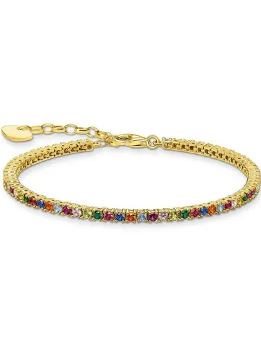 THOMAS SABO Armband A2021-996-7 - Modisches Tennisarmband aus hochwertigem Sterling Silber 925, perfekt für Damen und ideal für jeden Anlass.