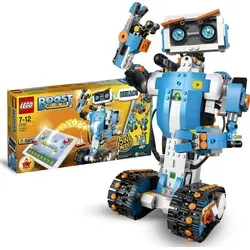 LEGO BOOST - Programmierbares Roboticset mit Vernie, interaktiver Roboterfreund mit Gestensteuerung und vielseitigen Umbauoptionen