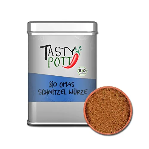 Tasty Pott Gewürzmischungen 2 I Gewürze I Kräuter Mix I Herbs I Spices I Tofu I Gemüse I Aromatisch (Bio Omas Schnitzel Würze 100g)