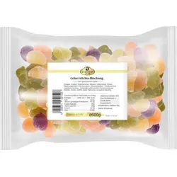 LÜHDERS Gelee-Früchte-Mix Vorratspackung, vegan - Leckere Gelee-Früchte in einer praktischen Vorratspackung. Ideal für Naschkatzen und perfekt für gesellige Anlässe!