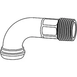 Imi Hydronic Engineering TA Calypso Exact Radiatorbøjning DN15 - Zubehör für HM Radiatorventil, präzise und langlebige Bauweise für effiziente Heizungsinstallation.