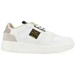 PME Legend Gobbler Weiß/Sand - Herren Sneaker - Größe 45 - Vielseitige Herren Sneaker von PME Legend in Weiß/Sand, ideal für Alltag und Freizeit. Das moderne Design und der hohe Tragekomfort machen sie zum perfekten Begleiter für jeden Look.