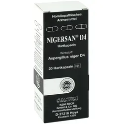 Nigersan D 4 Kapseln 20 St - rezeptfrei, hochwertige Kapseln für Ihre Gesundheit