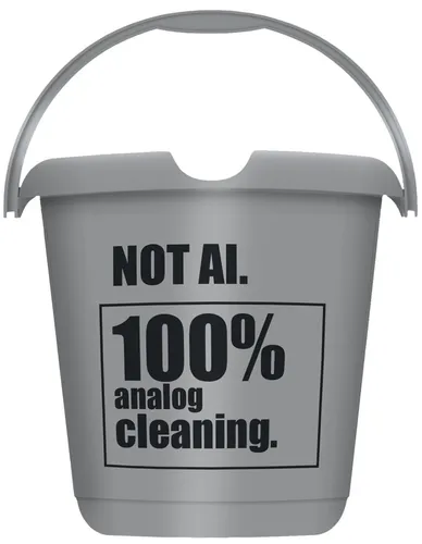 keeeper Deco-Putzeimer ilvie "Not AI" rund 10 Liter