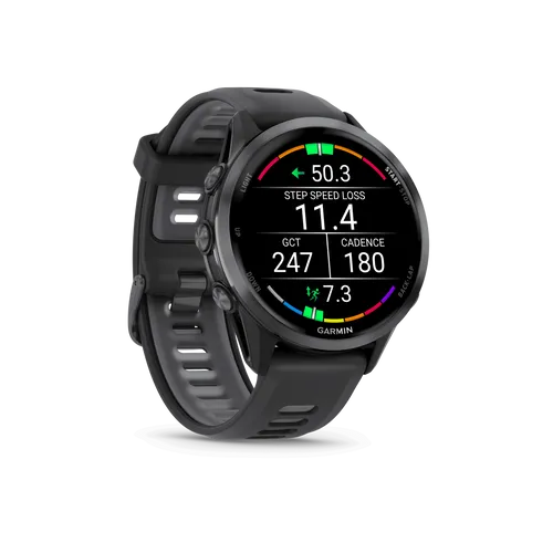 Garmin Forerunner 970 GPS-Sportuhr - Schwarz, One Size - Smartwatch mit präzisem GPS und umfangreichen Fitnessfunktionen, ideal für Sportler und Outdoor-Enthusiasten.