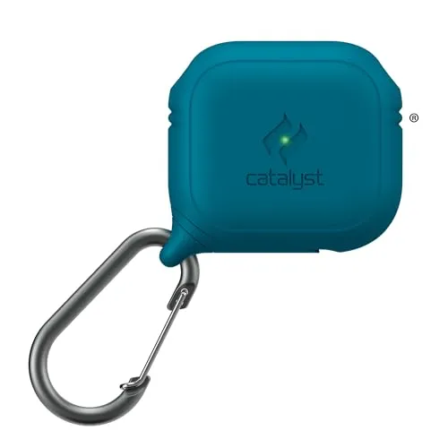 Catalyst Influence Case AirPods (3rd Generation) Marine Blau - Wasserdicht, Stoßfest, mit Karabiner, kompatible mit kabellosem Laden