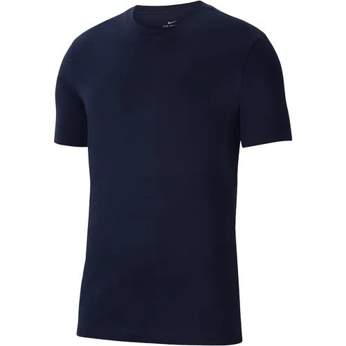 Nike Performance Park 20 T-Shirt Kurzarm blau S (44/46) - Hochwertiges Kurzarm-Shirt aus 100% Baumwolle, ideal für sportliche Aktivitäten. Atmungsaktives Material sorgt für Komfort beim Training. Perfekt für Fußball und Freizeit.