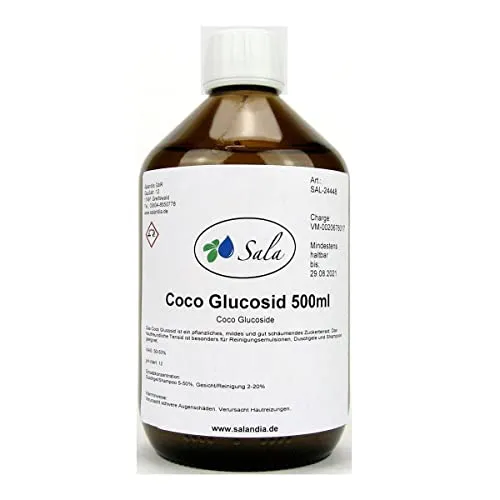 Sala Coco Glucosid Kokosglucosid 500 ml Glasflasche