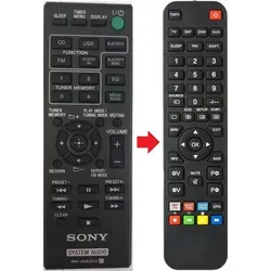 Fernbedienung geeignet für SONY CMT-X3CD | CMT-X3CDB | CMTSBT20