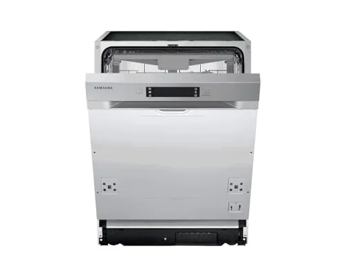Samsung DW60CG552SSREG Einbau-Geschirrspüler - Geschirrspüler mit 7 Spülprogrammen, energieeffizienter Betrieb der Klasse D, ideal für moderne Küchen mit begrenztem Platz.