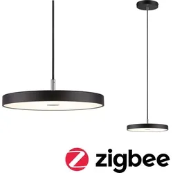 Paulmann Hildor 96777 LED-Pendelleuchte 17W Schwarz (matt) - Lampen - Stufenlos dimmbare Pendelleuchte mit modernem Design und höhenverstellbarem Kabel für individuelles Lichtambiente.