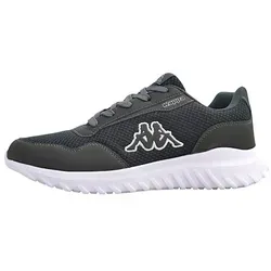 Kappa Sportschuh Trainingsschuh grau 42 EU - Sneaker mit atmungsaktivem Mesh-Obermaterial, ideal für sportliche Aktivitäten und optimalen Komfort während des Trainings.