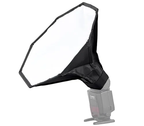 Oktagon-Softbox 30cm für Systemblitze Faltbarer Lichtformer Diffusor mit Tasche für weiches Portraitlicht