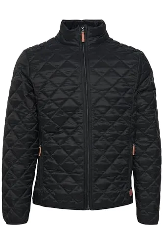 Blend BHStanley Herren Steppjacke - Übergangsjacke mit Stehkragen - Leichte und vielseitige Steppjacke mit hochabschließendem Stehkragen und praktischen Reißverschlusstaschen. Ideal für jede Jahreszeit und perfekt kombinierbar für lässige oder schicke Looks.