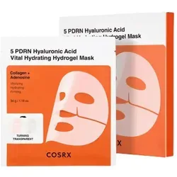 Cosrx 5 PDRN Hyaluronic Acid Vital Hydrating Hydrogel Mask (3 Stk.)