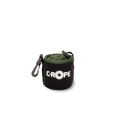 C-Rope Neopren Objektivbeutel mit Fleece-Fütterung, Objektivköcher für Objektive und Kamerazubehör, Größe XS