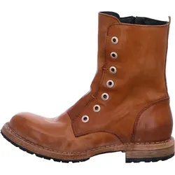 MOMA Tronchetto Donna Ankleboots in Cuoio - Stylische Ankle Boots in Größe 35, ideal für jeden Anlass und mit normaler Schuhweite für optimalen Tragekomfort.