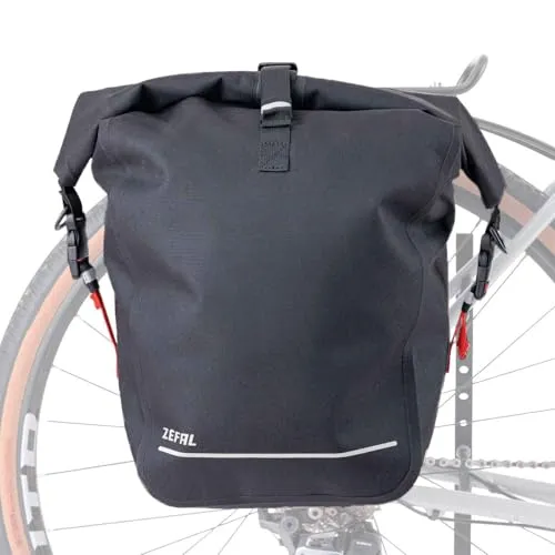 ZEFAL BORSA AL PORTAPACCO Z Traveler S30 - Praktische Fahrradtasche für Gepäckträger, wasserabweisend und ideal für lange Touren. Genießen Sie mehr Stauraum bei Ihren Fahrten.
