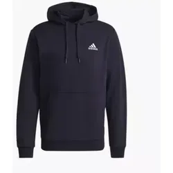 adidas Herren Essentials Fleece Hoodie - Bequemer Style für jeden Tag - Hoodie aus 70% Baumwolle, ideal für Freizeit und Sport. Mit verstellbarem Kordelzug und praktischer Kängurutasche.