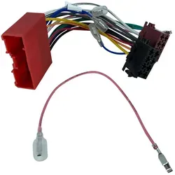 eXODA ISO Adapter Autoradio für Typen 2 3 5 6 etc. KFZ Adapter (Passgenau) schwarz