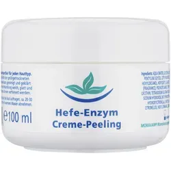 MORAVAN Hefe-Enzym Creme-Peeling, 100 Milliliter - Gesichtsreinigung mit sanften Enzymen, ideal für eine gründliche und gleichzeitig schonende Hautpeeling-Erfahrung.
