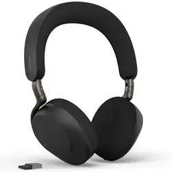 Jabra Evolve3 75 Headset - Kabelloses Headset für konzentriertes Arbeiten, mit erstklassiger Geräuschunterdrückung und hervorragender Klangqualität für produktive Gespräche.