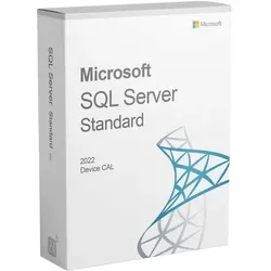 Microsoft SQL Server 2022 Device CAL (1 Device CAL) - Lizenz zur Verwaltung des Zugriffs auf Server durch Geräte. Ideal für Unternehmen, die mehrere Nutzer pro Gerät haben. Lebenslange Gültigkeit und einfache Aktivierung durch Produktschlüssel.