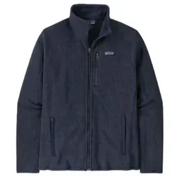 Patagonia Herren Fleecejacke MEN'S BETTER SWEATER JACKET L - Modische Fleecejacke im Regular Fit mit bequemen Stehkragen und mehreren Taschen für Essentials. Ideal für Sport und Freizeit, kombiniert Stil und Funktionalität.