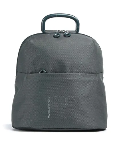 MANDARINA DUCK MD20 Backpack Rucksack - Freizeitrucksack in Pine Green, verstellbare Träger und 100% Polyester für höchsten Tragekomfort und Stil.