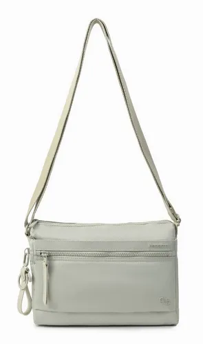 Hedgren Umhängetasche Eye Shoulder Bag RFID grün M - Praktische Umhängetasche für den Alltag mit RFID-Schutz. Gepolstertes Tabletfach für Geräte bis 26 cm. Verstellbarer Schulterriemen für individuellen Tragekomfort.