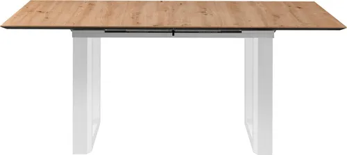 set one by Musterring Esstisch New Atlanta, rechteckig und ausziehbar mit U-Gestell - Der Esstisch »New Atlanta« vereint modernes Design und Funktionalität. Mit einem stabilen U-Gestell und pflegeleichter Oberfläche bietet er viel Beinfreiheit und ist ideal für gesellige Abende. Einfach aufzubauen und langlebig!