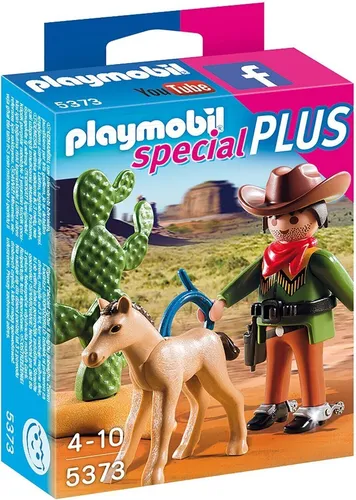 PLAYMOBIL® Western 5373 Cowboy mit Fohlen special Plus Farm EOL NEU OVP NEW MISB
