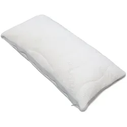 Traumschlaf Visco Nackenstützkissen 40x80 cm - Kissen aus schadstoffgeprüftem Viskoschaum für optimalen Schlafkomfort, waschbar bis 60°C – ideal für eine gesunde Nackenstütze.