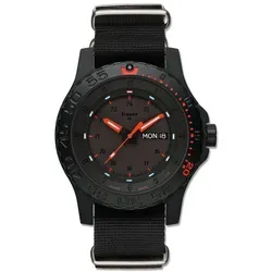 Traser H3 104147 P66 Red Combat Herrenuhr 45mm - Armbanduhren mit 20 ATM Wasserdichtigkeit, ideal für Outdoor-Aktivitäten und sportliche Einsätze.