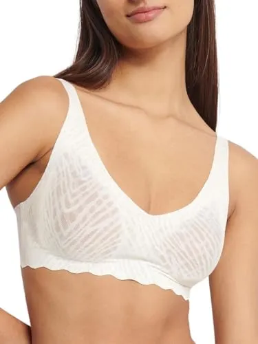 sloggi Damen Zero Feel Bliss Soft Bra, XL - Funktionsunterwäsche, bügelloser BH mit gepolsterten, herausnehmbaren Cups für mittleren Halt und optimalen Tragekomfort.