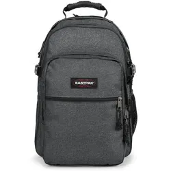 EASTPAK TUTOR Rucksack 39 L - Black Denim, mit gepolstertem Laptopfach und extragroßer Vordertasche für optimalen Komfort und Organisation