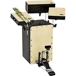 Meinl Cocktail Cajon Kit B-Stock - Komplettes Set - Percussion B-Stock, akustisches Cocktail Cajon-Kit mit Tonabnehmer, ideal für kreative Musikprojekte, inkl. Zubehör und voller Garantie.