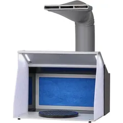 VEVOR Airbrush Spritzkabinen Bausatz 405 x 330 x 355 mm - Tragbare Absauganlage mit 5,2 m/min Luftstrom, für saubere und geruchfreie Arbeitsplätze