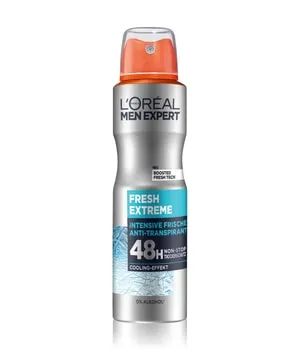 L'Oréal Men Expert Fresh Extreme 48H Deodorant Spray - Deos für Männer, mit Cooling-Effekt und 48H Non-Stop Trockeneffekt, ideal gegen unangenehme Gerüche auch an heißen Tagen.
