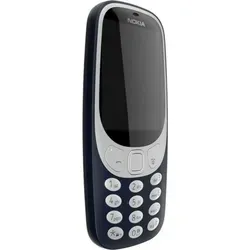 Nokia 3310 DS TA-1030 NV FR Dark Blue - Simlockfreies Handy mit klassischem Design, langlebigem Akku und einfacher Bedienung für nostalgische Nutzer.
